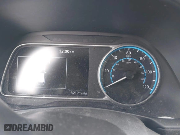 2022 Nissan LEAF S with VIN 1N4AZ1BV3NC554735, listed as a IAAI auction lot 41520034 with 32,171 mi miles and . Bid and sale history available at DreamBid. Image 16.