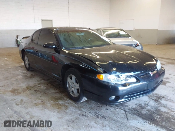 2003 Chevrolet Monte Carlo LS with VIN 2G1WW12E839326722, listed as a IAAI auction lot 41492379 with 136,775 mi miles. Bid and sale history available at carsss.com. Image 1.