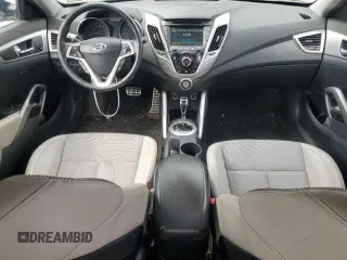 2013 Hyundai Veloster w/Gray Int with VIN KMHTC6AD7DU095627, listed as a Copart auction lot 52121225 with 86,261 mi miles and Salvage title. Bid and sale history available at DreamBid. Image 8.