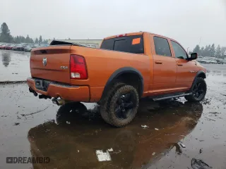 2010 Dodge Ram 1500 Sport with VIN 1D7RV1CT9AS169692, listed as a Copart auction lot 84539224 with 186,388 mi miles and Salvage Title. Bid and sale history available at carsss.com. Image 3.