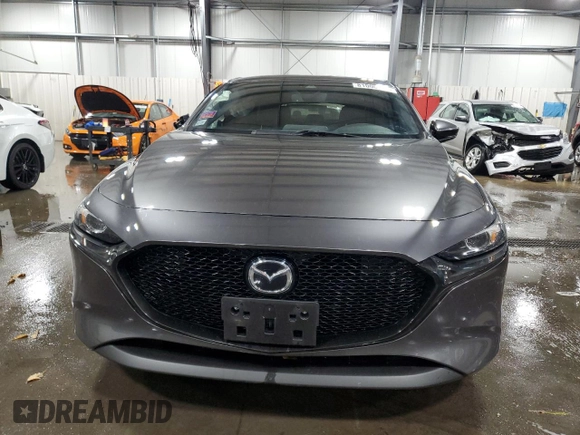 2019 Mazda Mazda3 Hatchback w/Preferred Pkg with VIN JM1BPBMM8K1133793, listed as a Copart auction lot 81000334 with 70,003 mi miles and Salvage Title. Bid and sale history available at carsss.com. Image 5.