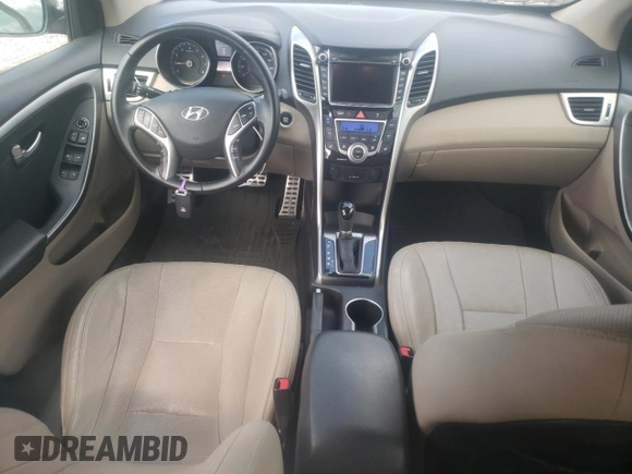2013 Hyundai Elantra GT with VIN KMHD35LE8DU098489, listed as a Copart auction lot 52319825 with 103,248 mi miles and Salvage Title. Bid and sale history available at carsss.com. Image 8.