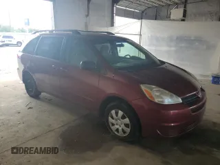 2005 Toyota Sienna CE z VIN 5TDZA23C85S377136, wystawiony jako Copart lot #58748565 z przebiegiem 215 919 mil mil oraz Czysty tytuł • Clean title. Historia ofert i sprzedaży dostępna na DreamBid. Obrazek 4.