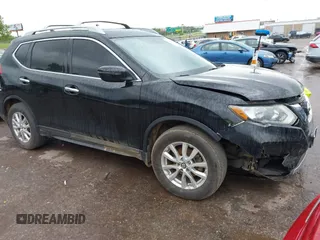 2017 Nissan Rogue S with VIN 5N1AT2MT8HC838116, listed as a IAAI auction lot 42147272 with 202,495 mi miles and . Bid and sale history available at DreamBid. Image 1.
