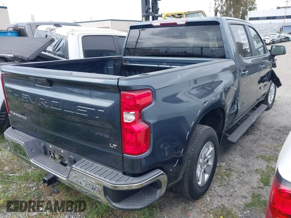 2020 Chevrolet Silverado 1500 LT with VIN 3GCPWCEK0LG313736, listed as a IAAI auction lot 41895111 with 36,636 mi miles. Bid and sale history available at carsss.com. Image 4.