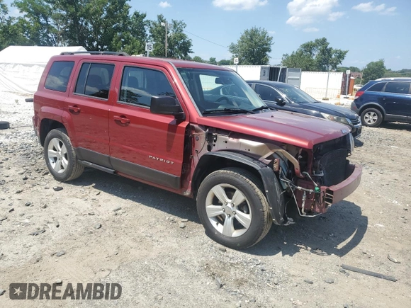 2016 Jeep Patriot Sport with VIN 1C4NJRBB6GD534614, listed as a Copart auction lot 61647395 with 97,236 mi miles and Salvage title. Bid and sale history available at DreamBid. Image 4.