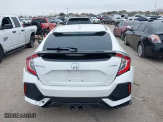 2017 Honda Civic Hatchback Sport with VIN SHHFK7H42HU222538, listed as a IAAI auction lot 41613076 with 66,175 mi miles. Bid and sale history available at carsss.com. Image 16.
