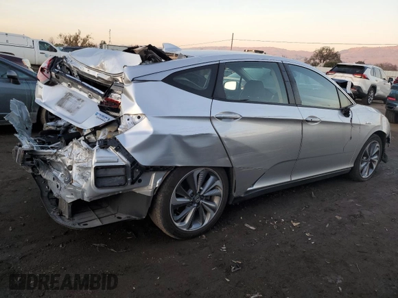 2018 Honda Clarity Plug-In Hybrid Touring with VIN JHMZC5F31JC006417, listed as a Copart auction lot 86127594 with Not Provided miles and Salvage Title. Bid and sale history available at carsss.com. Image 3.