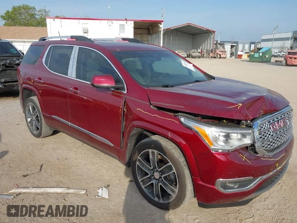 2017 GMC Acadia Denali with VIN 1GKKNPLS0HZ242928, listed as a IAAI auction lot 41856881 with 113,503 mi miles. Bid and sale history available at carsss.com. Image 1.