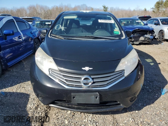 2014 Nissan Note S with VIN 3N1CE2CP2EL433156, listed as a Copart auction lot 51590205 with 163,015 mi miles and Non Repairable. Bid and sale history available at DreamBid. Image 5.