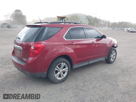 2013 Chevrolet Equinox LT with VIN 2GNFLEEKXD6186725, listed as a IAAI auction lot 42151135 with 126,646 mi miles and . Bid and sale history available at DreamBid. Image 4.