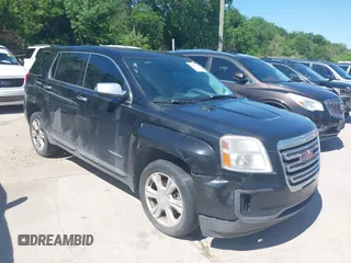 2017 GMC Terrain SLE with VIN 2GKALMEK9H6142478, listed as a IAAI auction lot 42086293 with 224,953 mi miles. Bid and sale history available at carsss.com. Image 1.