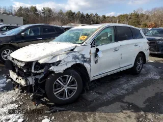 2020 Infiniti QX60 Luxe with VIN 5N1DL0MM3LC503347, listed as a Copart auction lot 45541905 with 82,716 mi miles and Non repairable. Bid and sale history available at DreamBid. Image 1.