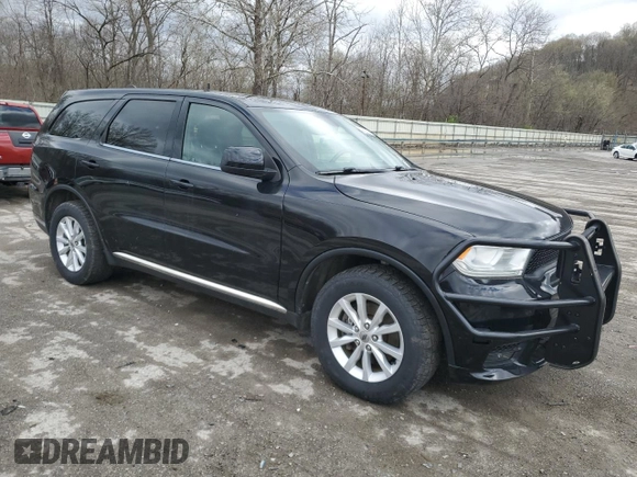2019 Dodge Durango Pursuit with VIN 1C4RDJFG3KC756445, listed as a Copart auction lot 53519195 with 110,972 mi miles and Clean title. Bid and sale history available at DreamBid. Image 4.