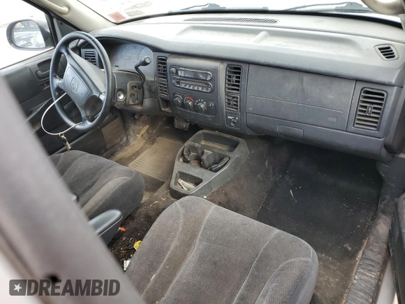 2004 Dodge Dakota with VIN 1D7FL16K24S621269, listed as a Copart auction lot 75284304 with 0 mi miles and Salvage Title. Bid and sale history available at carsss.com. Image 8.