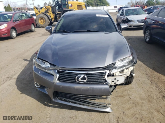 2013 Lexus GS 350 with VIN JTHCE1BL3D5017801, listed as a Copart auction lot 52387515 with 110,331 mi miles and Salvage Title. Bid and sale history available at carsss.com. Image 5.