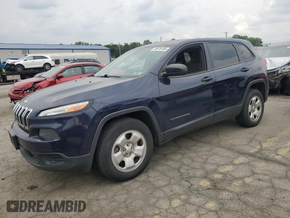 2015 Jeep Cherokee Sport с VIN 1C4PJMAB9FW622623, выставлен на аукционе Copart как лот 59978105 с пробегом 216 055 миль миль и Чистый • Clean title. История ставок и продаж доступна на DreamBid. Изображение 1.