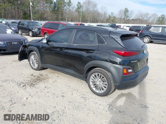 2020 Hyundai Kona SEL Plus with VIN KM8K62AA5LU419089, listed as a IAAI auction lot 41709519 with 69,707 mi miles. Bid and sale history available at carsss.com. Image 3.