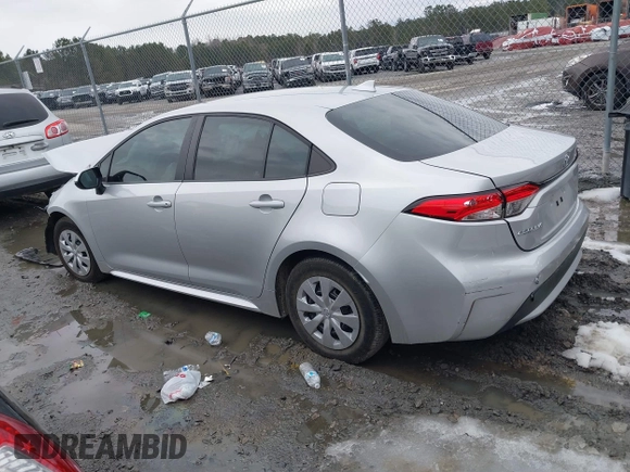 2021 Toyota Corolla L with VIN 5YFDPMAE1MP186674, listed as a IAAI auction lot 41351717 with 38,988 mi miles and . Bid and sale history available at DreamBid. Image 14.