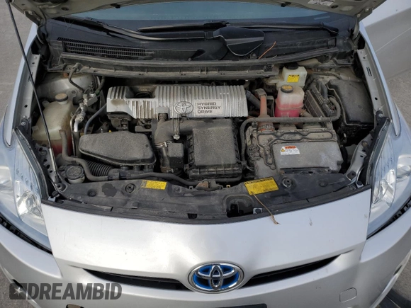 2010 Toyota Prius II with VIN JTDKN3DU7A0027688, listed as a Copart auction lot 48731495 with 185,847 mi miles and Salvage Title. Bid and sale history available at carsss.com. Image 11.