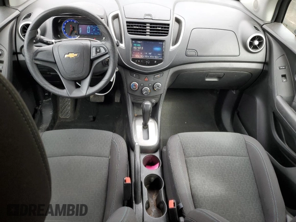2016 Chevrolet Trax LS with VIN KL7CJNSB7GB631975, listed as a Copart auction lot 47319595 with 80,010 mi miles and Salvage Title. Bid and sale history available at carsss.com. Image 8.