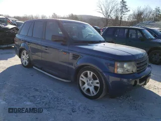 2006 Land Rover Range Rover Sport HSE with VIN SALSF25436A971553, listed as a Copart auction lot 46454465 with 204,188 mi miles and Non Repairable. Bid and sale history available at DreamBid. Image 4.