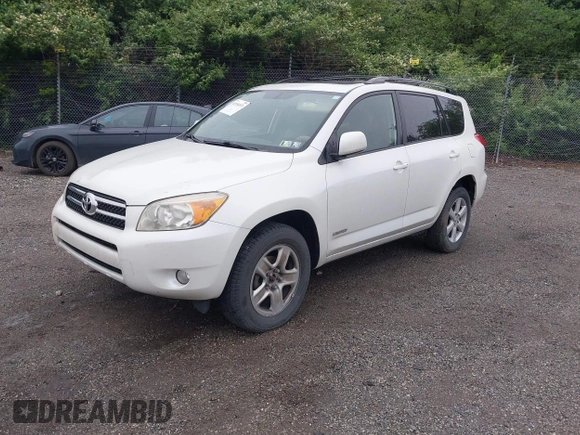 2008 Toyota RAV4 Ltd with VIN JTMBD31V085181155, listed as a IAAI auction lot 42194571 with 164,764 mi miles. Bid and sale history available at carsss.com. Image 2.