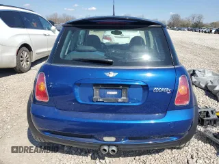 2003 MINI Hardtop S with VIN WMWRE33423TD67736, listed as a Copart auction lot 53428565 with 148,784 mi miles and Clean Title. Bid and sale history available at DreamBid. Image 6.