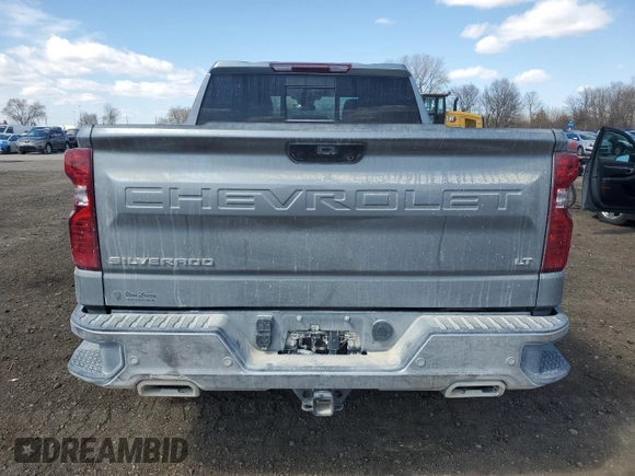 2024 Chevrolet Silverado 1500 LT with VIN 1GCUDDE87RZ254406, listed as a Copart auction lot 50226875 with 6,437 mi miles and Salvage Title. Bid and sale history available at carsss.com. Image 6.