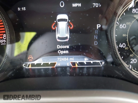 2017 Jeep Cherokee Limited с VIN 1C4PJLDS3HW644139, выставлен на аукционе IAAI как лот 40367704 с пробегом 72 484 миль миль и . История ставок и продаж доступна на DreamBid. Изображение 7.