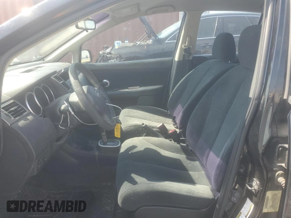 2011 Nissan Versa S with VIN 3N1BC1APXBL413134, listed as a Copart auction lot 57322405 with 161,808 mi miles and Salvage title. Bid and sale history available at DreamBid. Image 7.