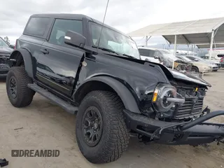 2024 Ford Bronco with VIN 1FMDE2AP9RLA35976, listed as a IAAI auction lot 41915485 with 2,377 mi miles and . Bid and sale history available at DreamBid. Image 1.