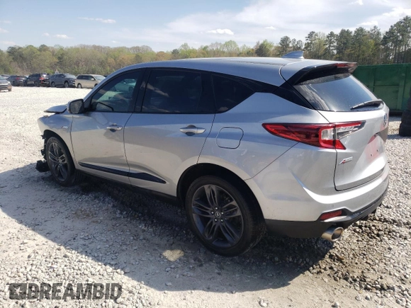2022 Acura RDX w/A-Spec Package with VIN 5J8TC1H63NL003470, listed as a Copart auction lot 50385295 with 64,208 mi miles and Salvage Title. Bid and sale history available at carsss.com. Image 2.