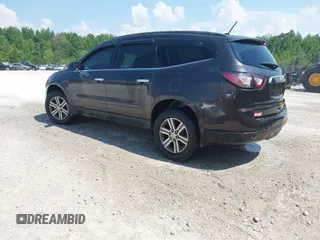 2015 Chevrolet Traverse LT with VIN 1GNKRGKD9FJ386547, listed as a IAAI auction lot 42663028 with 170,563 mi miles and . Bid and sale history available at DreamBid. Image 3.
