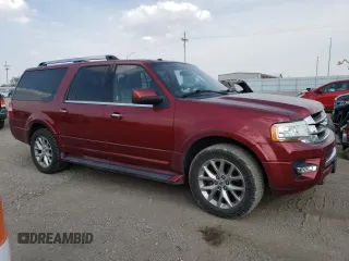 2017 Ford Expedition EL Limited with VIN 1FMJK2AT7HEA34546, listed as a Copart auction lot 71033044 with 110,888 mi miles and Salvage Title. Bid and sale history available at carsss.com. Image 4.