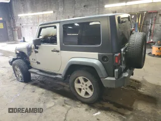 2008 Jeep Wrangler X with VIN 1J4FA241X8L568377, listed as a Copart auction lot 46849625 with Not Provided miles and Non Repairable. Bid and sale history available at DreamBid. Image 2.