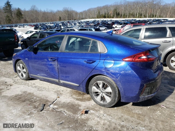 2019 Hyundai Ioniq Plug-In Hybrid with VIN KMHC65LD5KU162303, listed as a Copart auction lot 43012555 with NaN miles and Salvage Title. Bid and sale history available at carsss.com. Image 2.
