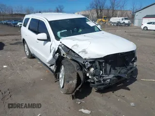 2014 Dodge Durango Pursuit with VIN 1C4RDJFG8EC522628, listed as a IAAI auction lot 41803374 with 139,757 mi miles and . Bid and sale history available at DreamBid. Image 1.