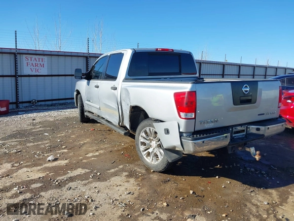 2011 Nissan Titan Pro-4X with VIN 1N6BA0EC8BN304544, listed as a IAAI auction lot 41329674 with 235,319 mi miles and . Bid and sale history available at DreamBid. Image 3.