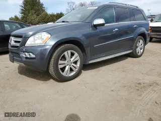 2010 Mercedes-Benz GL-Class GL 450 with VIN 4JGBF7BE0AA568393, listed as a Copart auction lot 49755985 with 176,751 mi miles and Clean Title. Bid and sale history available at carsss.com. Image 1.