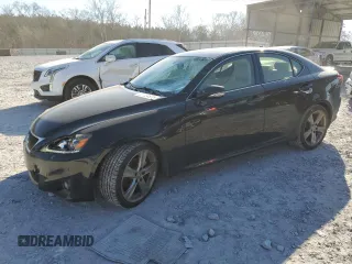 2012 Lexus IS 250 with VIN JTHBF5C27C5181413, listed as a Copart auction lot 87724875 with 124,956 mi miles and Salvage title. Bid and sale history available at DreamBid. Image 1.