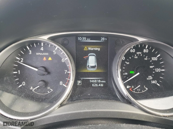 2015 Nissan Rogue S with VIN KNMAT2MT6FP518108, listed as a Copart auction lot 50017765 with 146,818 mi miles and Salvage Title. Bid and sale history available at carsss.com. Image 9.