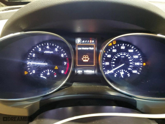 2017 Hyundai Santa Fe Sport 2.4L with VIN 5NMZUDLB5HH045320, listed as a Copart auction lot 46471275 with 119,526 mi miles and Clean Title. Bid and sale history available at carsss.com. Image 9.