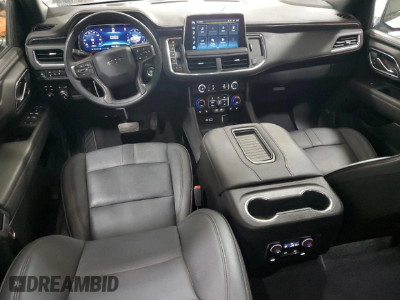 2023 Chevrolet Tahoe RST with VIN 1GNSKRKD9PR540015, listed as a Copart auction lot 58084495 with 23,815 mi miles and Salvage title. Bid and sale history available at DreamBid. Image 8.