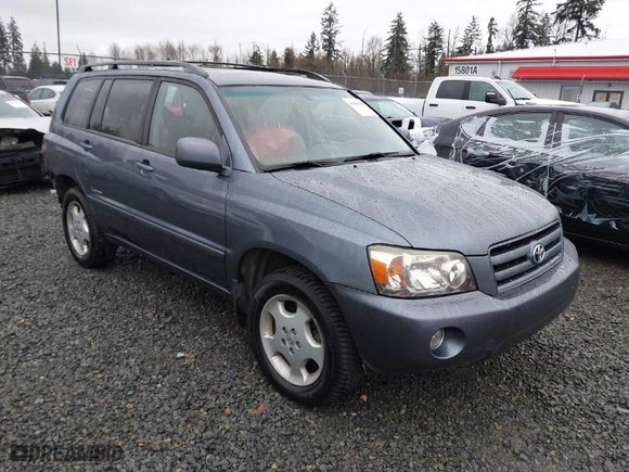 2007 Toyota Highlander w/3rd Row with VIN JTEEP21A670193071, listed as a IAAI auction lot 41861569 with 122,843 mi miles. Bid and sale history available at carsss.com. Image 1.