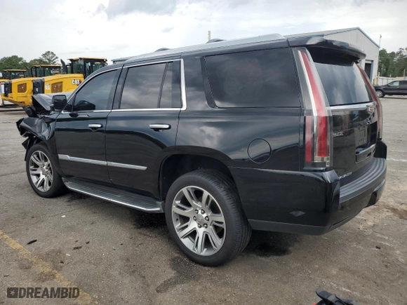 2016 Cadillac Escalade Luxury Collection with VIN 1GYS4BKJ9GR350242, listed as a Copart auction lot 57931484 with 109,111 mi miles and Salvage Title. Bid and sale history available at carsss.com. Image 2.