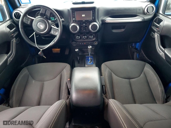 2015 Jeep Wrangler Unlimited Rubicon Hard Rock with VIN 1C4HJWFG0FL745930, listed as a Copart auction lot 44430225 with 92,366 mi miles and Clean Title. Bid and sale history available at carsss.com. Image 8.