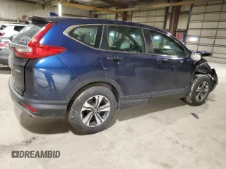 2018 Honda CR-V LX with VIN 2HKRW6H37JH234132, listed as a Copart auction lot 86169604 with 136,342 mi miles and Salvage Title. Bid and sale history available at carsss.com. Image 3.