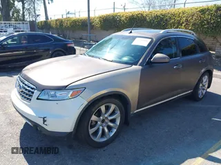 2006 Infiniti FX with VIN JNRAS08U56X100133, listed as a IAAI auction lot 41630866 with 191,231 mi miles. Bid and sale history available at carsss.com. Image 2.