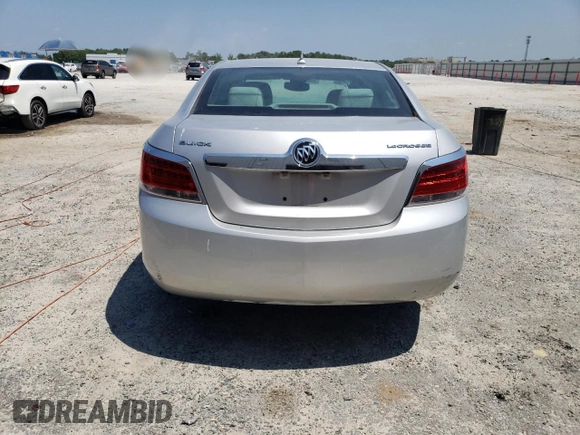 2010 Buick LaCrosse CX with VIN 1G4GB5EG5AF159585, listed as a Copart auction lot 57473395 with Not provided miles and Salvage title. Bid and sale history available at DreamBid. Image 6.